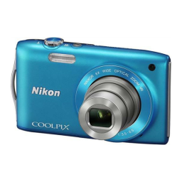 Nikon COOLPIX S3300 Manuel utilisateur | Fixfr