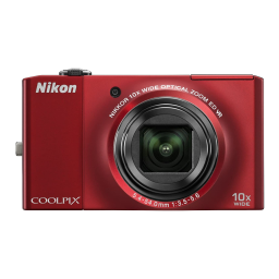 COOLPIX S8000 Manuel d'Utilisation | AI Chat & PDF | Fixfr