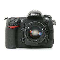 Nikon D300S Manuel utilisateur | Fixfr