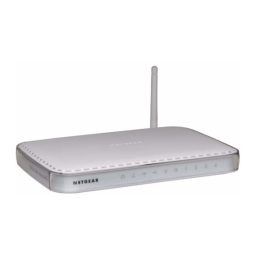 Netgear CVG834G Manuel utilisateur | Fixfr