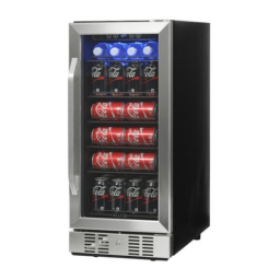 NewAir NBC096BS00 15” Built-in 96 Can Beverage Fridge in Black Stainless Steel  Manuel utilisateur | Fixfr