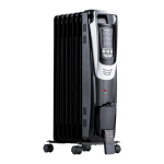 NewAir AH-450B Portable Oil Filled Radiator Space Heater, 150 sq. ft.  Manuel utilisateur