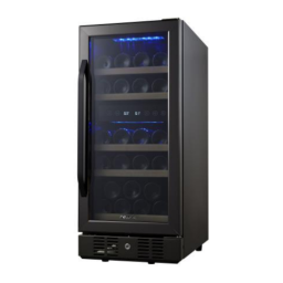 NewAir NWC029BS00-REM Remanufactured 15” Built-in 29 Bottle Dual Zone Wine Fridge in Black Stainless Steel  Manuel utilisateur | Fixfr