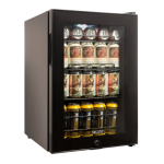 NewAir AB-850B-REM Remanufactured 90-Can Freestanding Beverage Fridge in Onyx Black  Manuel utilisateur