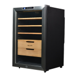 NewAir CC-300H 400 Count Cigar Humidor, Climate Controlled Manuel utilisateur