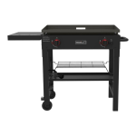Nexgrill 720-0785 2-Burner Propane Gas Grill in Black with Griddle Top Guide d'installation