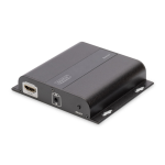 Digitus DS-55123 4K HDMI Extender via CAT / IP (receiver unit) Manuel du propri&eacute;taire