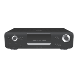 NAD VISO THREE Manuel d'installation | AI Chat & PDF | Fixfr