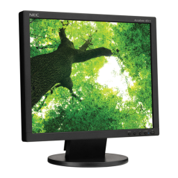 NEC AccuSync AS172/AS193i: Assistance IA et PDF | Fixfr