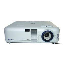 NEC VT46 Manuel utilisateur | Fixfr