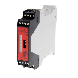 Omron F3SP-U3P-TGR Manuel utilisateur | Fixfr