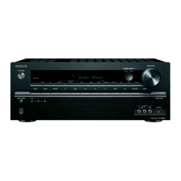 ONKYO TX-NR747 Manuel utilisateur | Fixfr