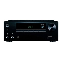 Onkyo TX-RZ730 : Mode d'emploi + Chat IA | Fixfr