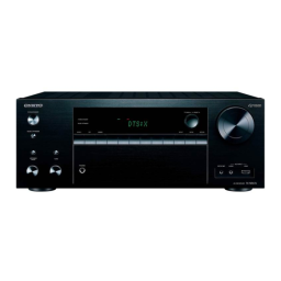 ONKYO TX-NR676 Manuel utilisateur | Fixfr