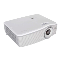 Optoma EH512 projector Manuel du propriétaire | Fixfr