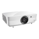 Optoma UHZ65LV Bright 4K UHD Laser Projector  Manuel du propri&eacute;taire