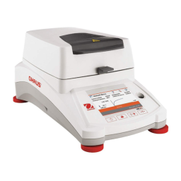 Ohaus MB120 MB120 Manuel utilisateur | Fixfr