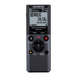 Olympus VN-702PC/VN-701PC : Assistance IA et PDF | Fixfr