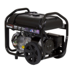 Powermate 6,000-Watt Gasoline Powered Manual Start Portable Generator with Cord Manuel utilisateur