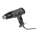 Powerplus POWE80040 HEAT GUN 1600W Manuel du propri&eacute;taire