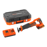 Powerplus POWDP25110 RECIPROCATING SAW SET +BATT. 20V 2.0AH + CHARGER Manuel du propri&eacute;taire