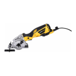 Powerplus POWX1425 PLUNGE SAW 600W 89mm Manuel utilisateur