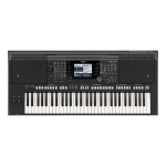 Yamaha PSR-S750 Manuel utilisateur