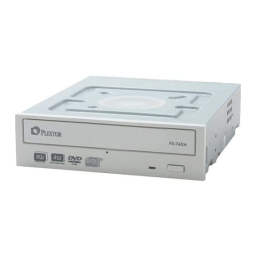 Plextor PX-740A Manuel d'utilisation + Chat IA | Fixfr