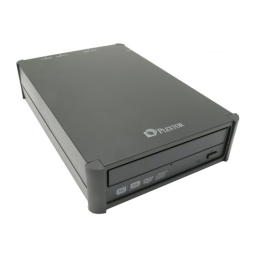 Plextor PX-740UF Manuel utilisateur | Fixfr