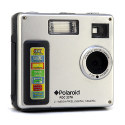Polaroid PDC 2070 Manuel utilisateur | Fixfr
