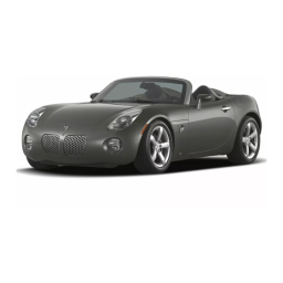 Pontiac Solstice 2005-2009 Manuel du propriétaire | Fixfr