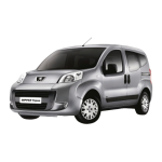 Peugeot Bipper Manuel utilisateur