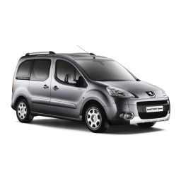 Peugeot Partner Tepee Manuel utilisateur | Fixfr