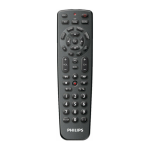 Philips SRP1103/27 T&eacute;l&eacute;commande Universelle | Manuel d'utilisation avec IA
