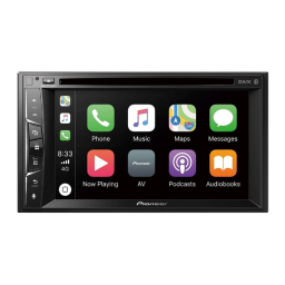 Pioneer AVH-A3200DAB Manuel utilisateur | Fixfr