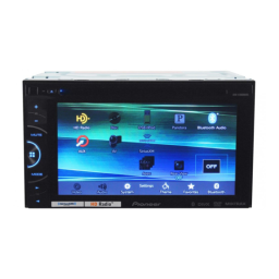 Pioneer AVH-X2600BT Manuel utilisateur | Fixfr