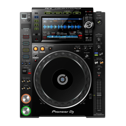 Pioneer DJ CDJ-2000NXS2: Guide Rapide + AI Chat | Fixfr