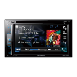 Pioneer AVH-X2700BT Manuel utilisateur | Fixfr