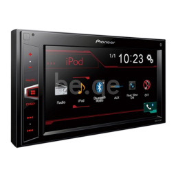 Pioneer MVH-AV270BT Manuel utilisateur | Fixfr