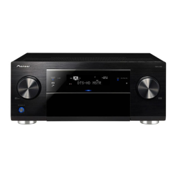 Pioneer SC-LX75 Manuel du propriétaire | Fixfr