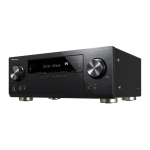 Pioneer VSX-933 AV Receiver Manuel utilisateur