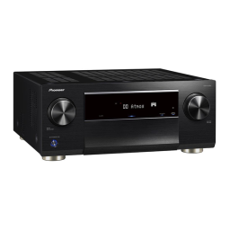 Pioneer VSX-LX504 AV Receiver Manuel utilisateur | Fixfr