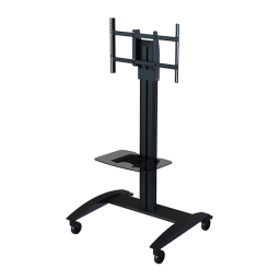 PEERLESS-AV SR560G Flat Panel Mobile Trolley Mode d'emploi | Fixfr