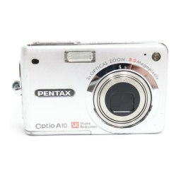 Pentax Série Optio A10 Manuel utilisateur | Fixfr