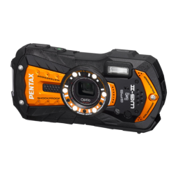 Pentax Série Optio WG2 GPS Mode d'emploi | Fixfr