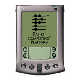 Palm V Mode d'emploi | Fixfr