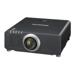 Panasonic PT-DW830E Manuel utilisateur