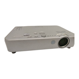 Panasonic PT-LB51E Manuel utilisateur | Fixfr