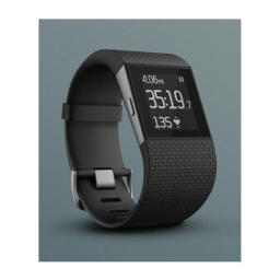 Fitbit Surge Manuel utilisateur | Fixfr