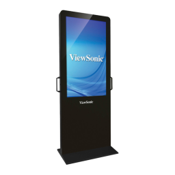 ViewSonic EP5012-L-S DIGITAL SIGNAGE Mode d'emploi | Fixfr